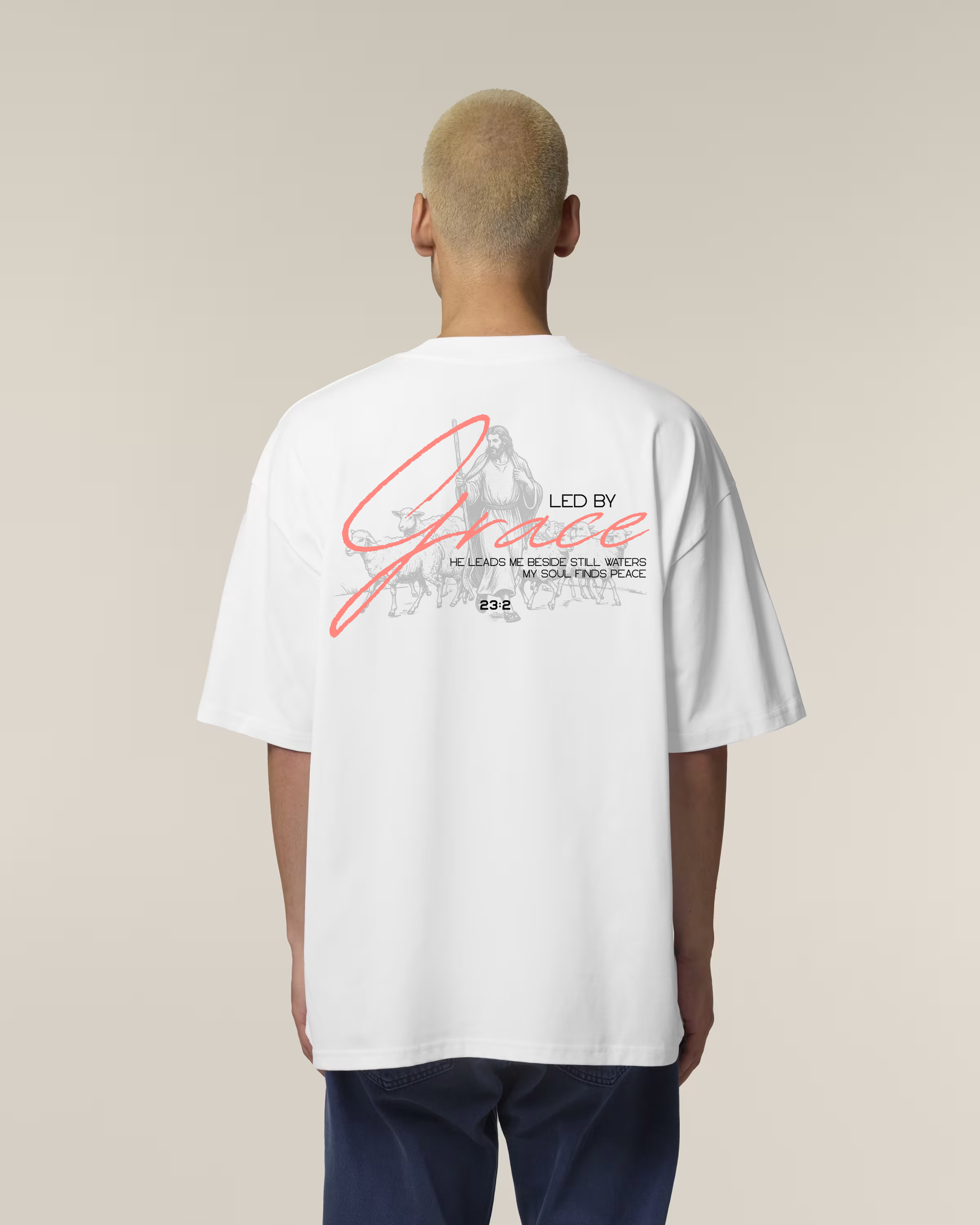 Led by Grace - Organic Oversize Shirt